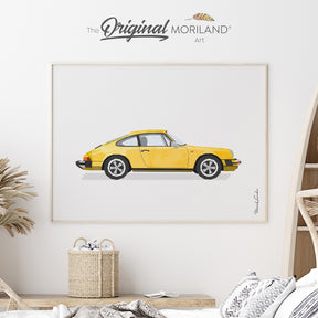 Classic Car Fine Art Print for Boy Room Decor