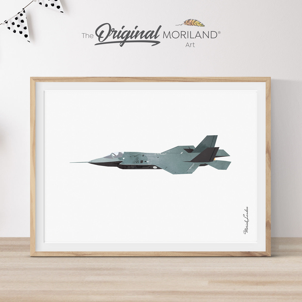 Combat Fighter Aircraft Print - Printable Art