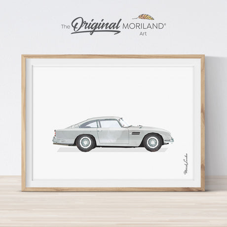 Car Print, Transportation Wall Art, Car Printable, Classic Car, Boy Bedroom Decor, Boy Nursery Wall Decor, Vehicle Art, Vintage Car Print, Car Printable Poster, Transportation Decor, Kids Poster | By MORILAND