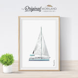 Sailing Yacht Wall Art Gift