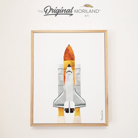 Educational Space Wall Art - Framed Canvas Prints - Set of 4 - LAND105