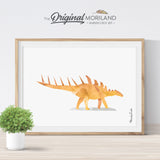 Kentrosaurus Dinosaur Print - Printable Art