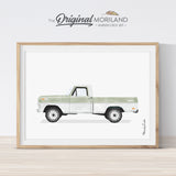 Vintage Trucks - Printable Set of 9 - LAND88