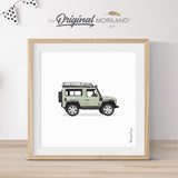 Sage Green Classic SUV Print - Printable Art