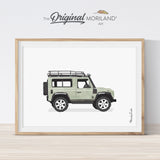 Sage Green Classic SUV Print - Printable Art