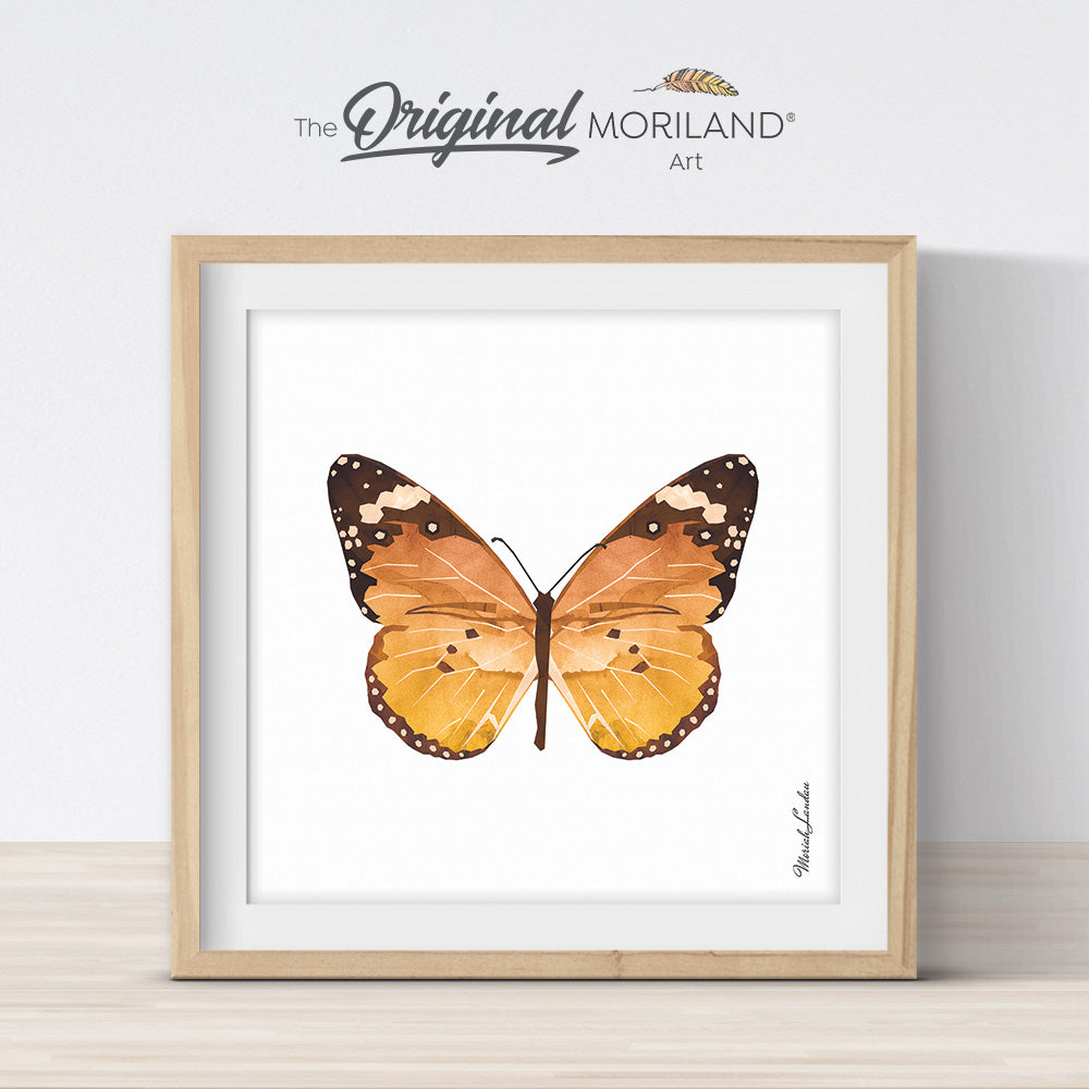 Watercolor Butterfly Print - Printable Art