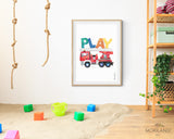 PLAY Sign for Playroom - Printable Art