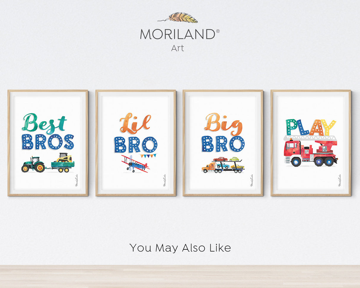 EXPLORE Print with Vintage Plane - Printable Art