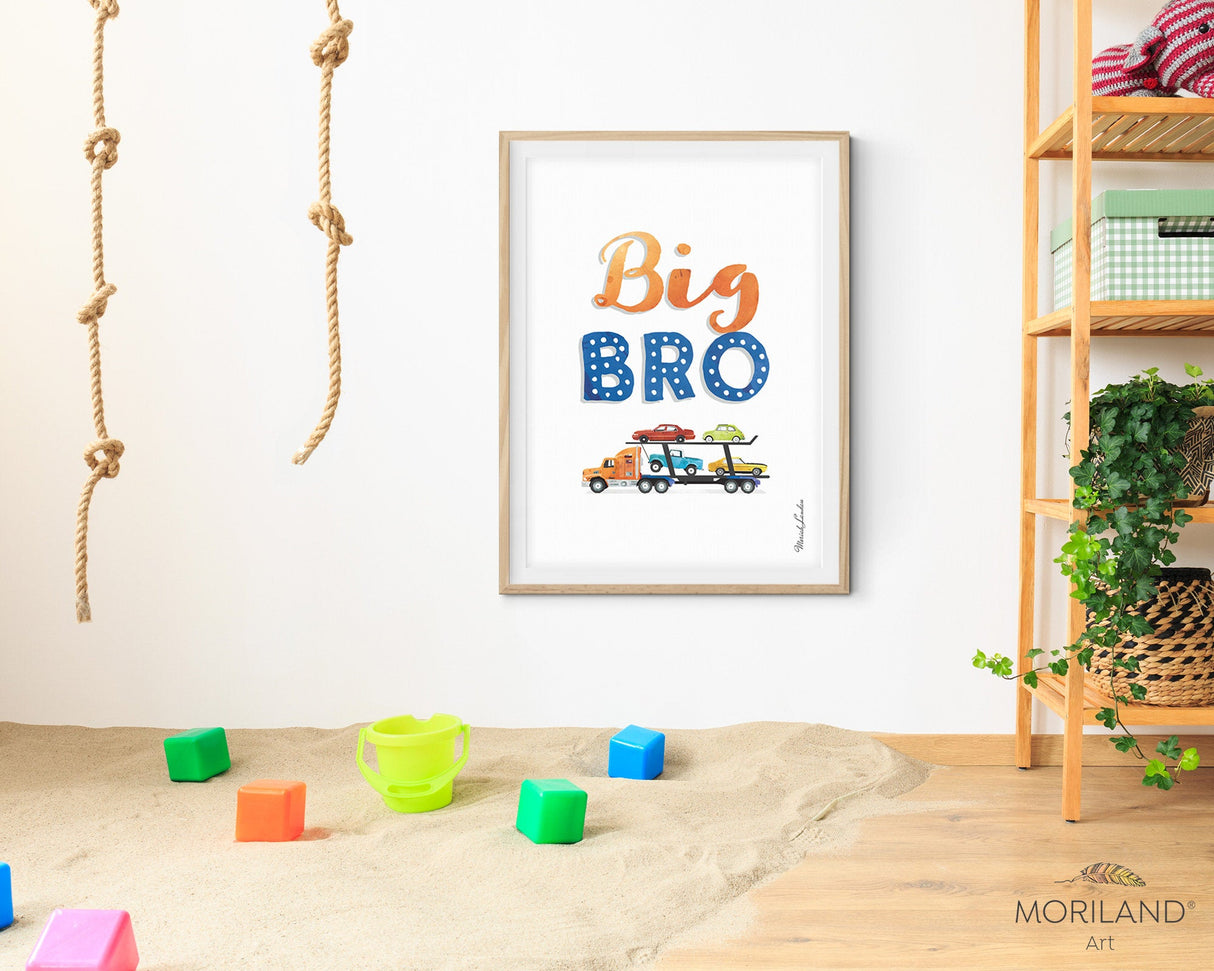 Big Bro Quote Print - Printable Art