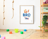 Lil Bro Quote Print - Printable Art