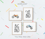 Wheelie Dirt Bike Print, Dirt Bike Decor, Motocross Wall Art, Printable, Transportation Prints, Dirt Bike Birthday, Toddler Boy Wall Art