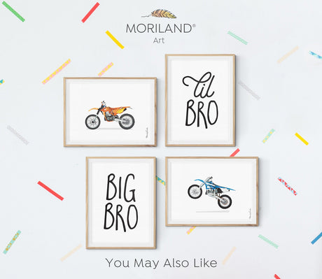 Wheelie Dirt Bike Print, Dirt Bike Decor, Motocross Wall Art, Printable, Transportation Prints, Dirt Bike Birthday, Toddler Boy Wall Art
