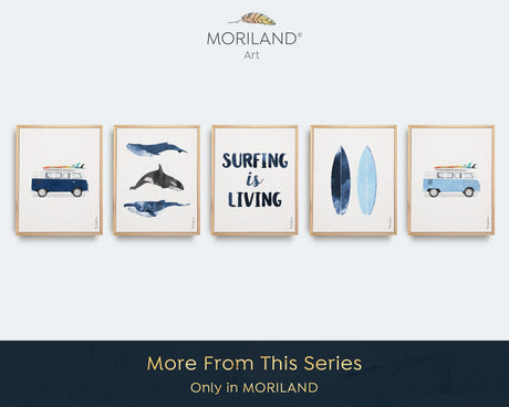 Surfboards Art Print, Printable Surfboards Wall Art, Nautical Art, Surf Art, Watercolor Surfboard, Coastal Bedroom Poster