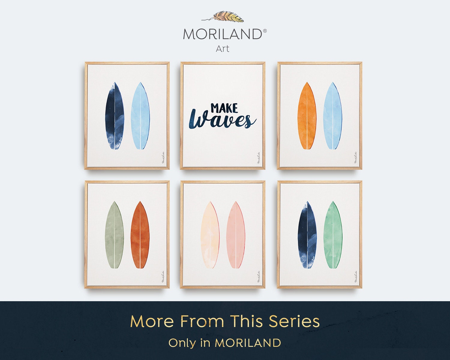 Dark Green Van Print, Classic Car Art, Vintage Surf Printable, Vehicle Wall Art, Surf Art, Surfboard, Nursery Prints, Coastal Bedroom Art