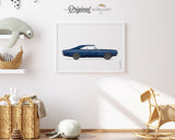 Classic Car Print, Car Print, Transportation Wall Art, Car Printable, Muscle Car Decor, Boy Bedroom Decor, Vehicle Art, Vintage Car Print