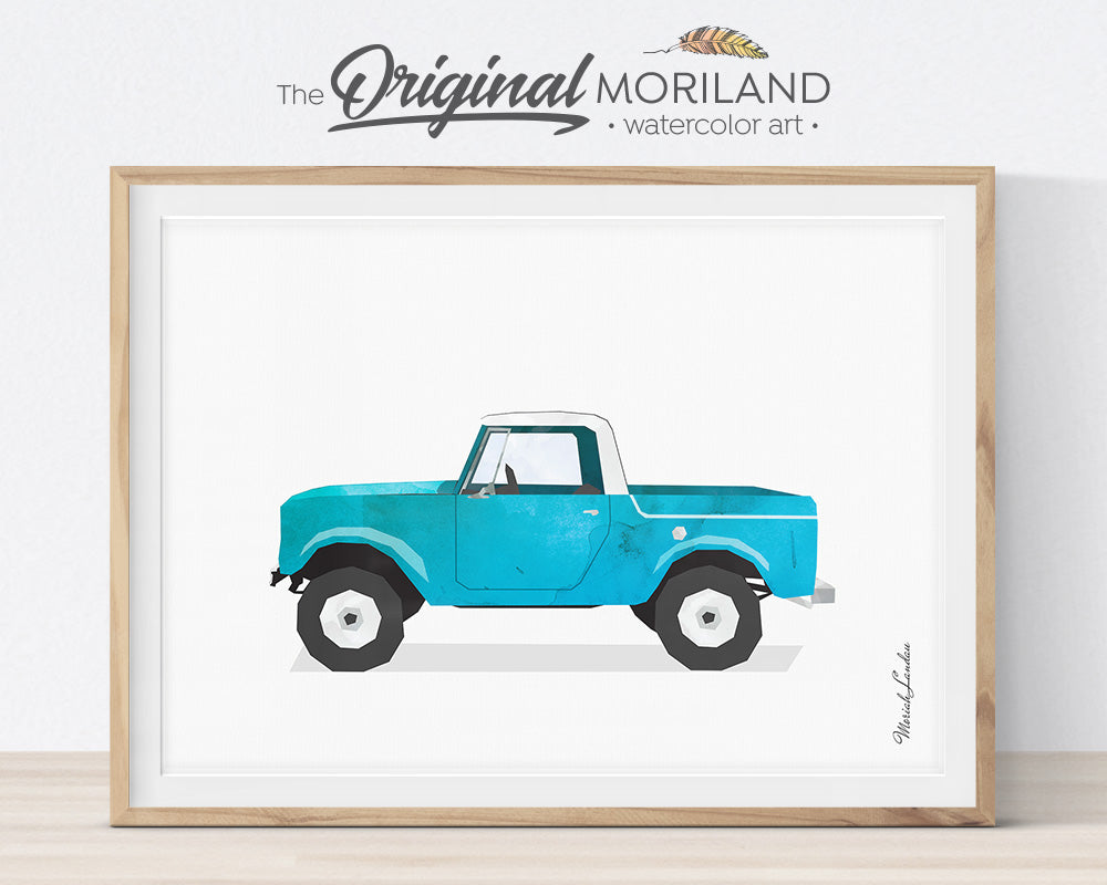 Farm Vehicles Decor, Preschool, Boy Bedroom Art, Digger Printable, Tractor Nursery, Tractor Birthday, Farmhouse Room Decor, Forklift, International Scout Truck, Backhoe, Alphabet Print, MORILAND Wall Art