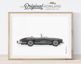 Black & White Vehicles - Printable Set of 9 - LAND25