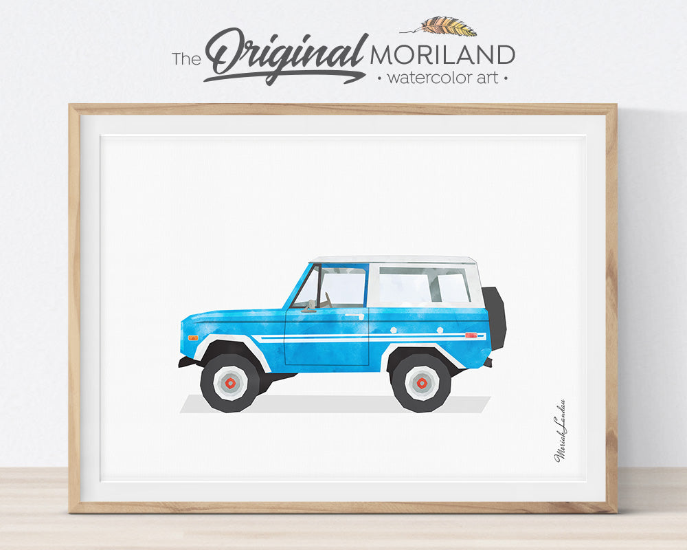 Classic Vehicles - Printable Set of 9 - LAND10