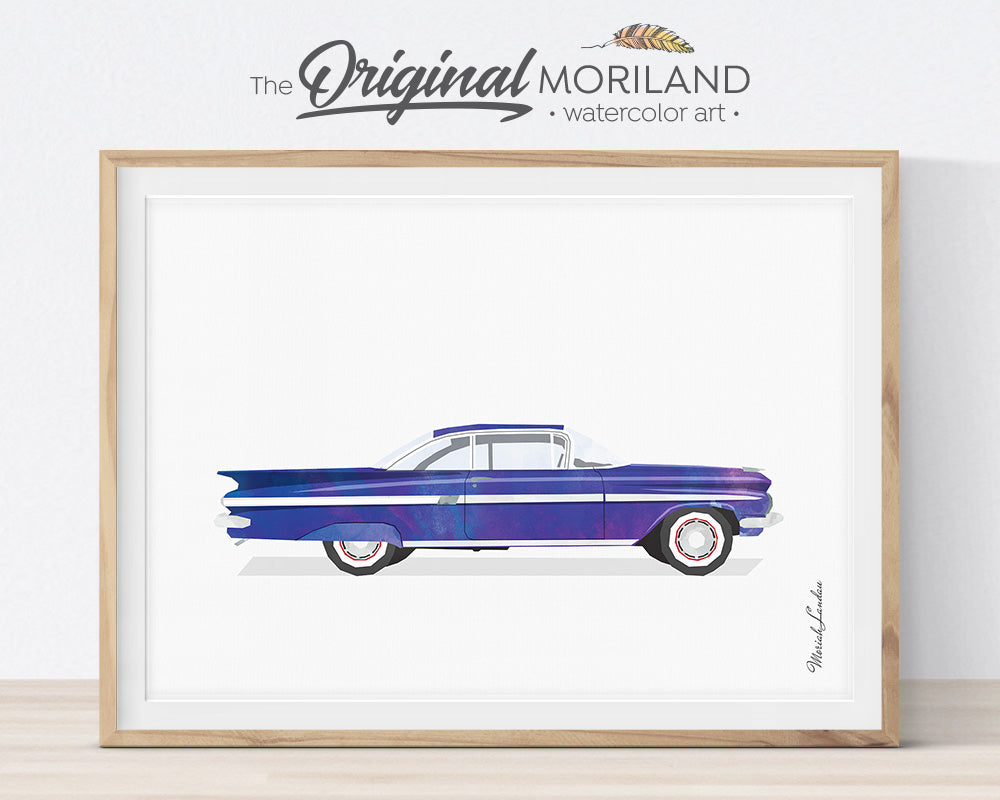 Classic Cars - Printable Set of 9 - LAND9