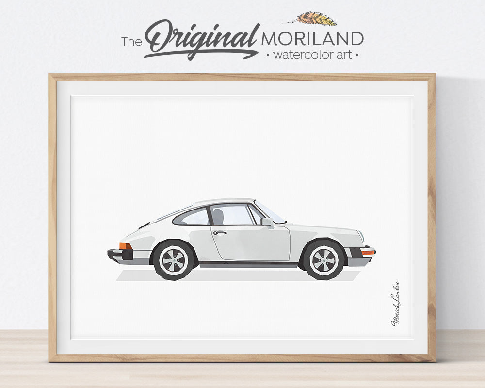 Black & White Vehicles - Printable Set of 9 - LAND25
