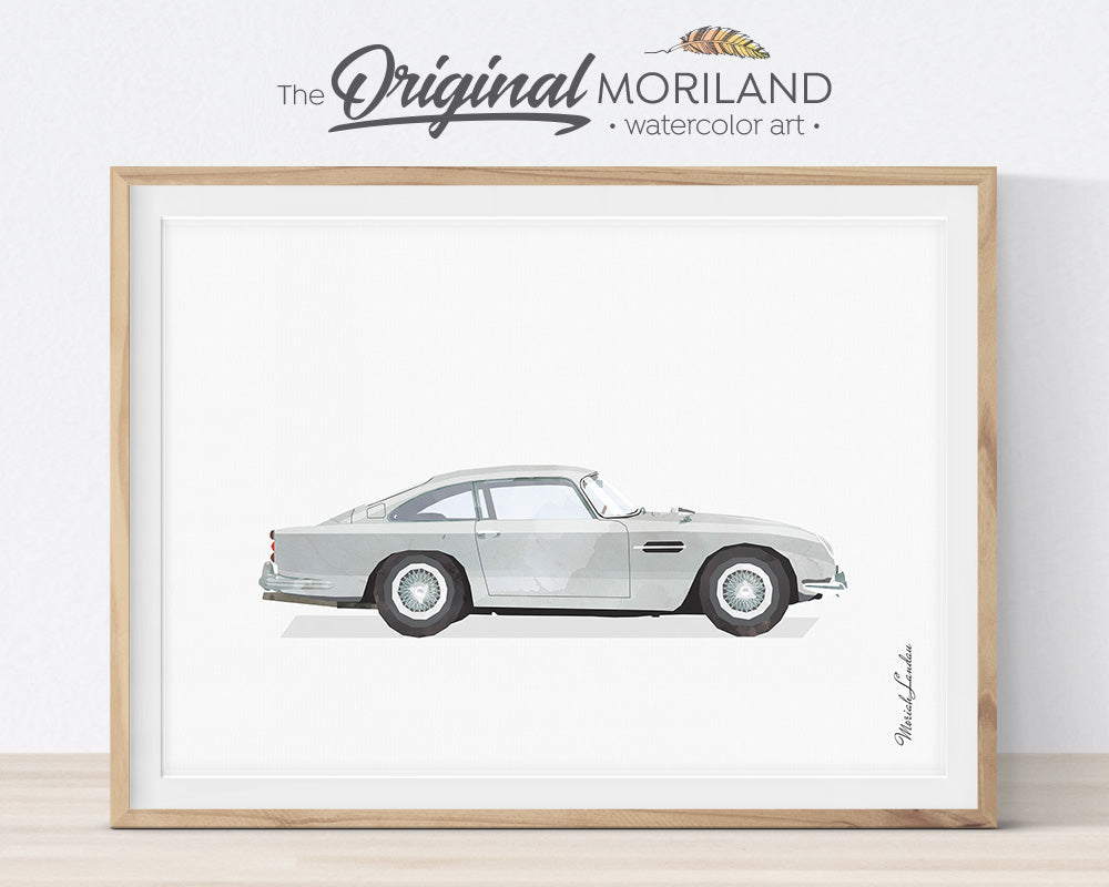 Black & White Vehicles - Printable Set of 9 - LAND25