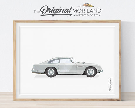 Black & White Vehicles - Printable Set of 9 - LAND25